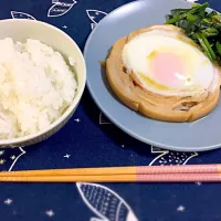 車麩の落とし卵煮|ぽにょみさん