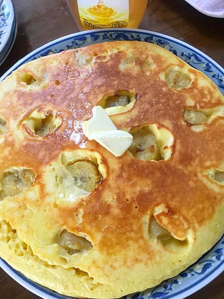 バナナホットケーキ|うさママさん