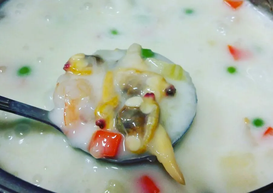 seafood cream soup|steven z.y.さん