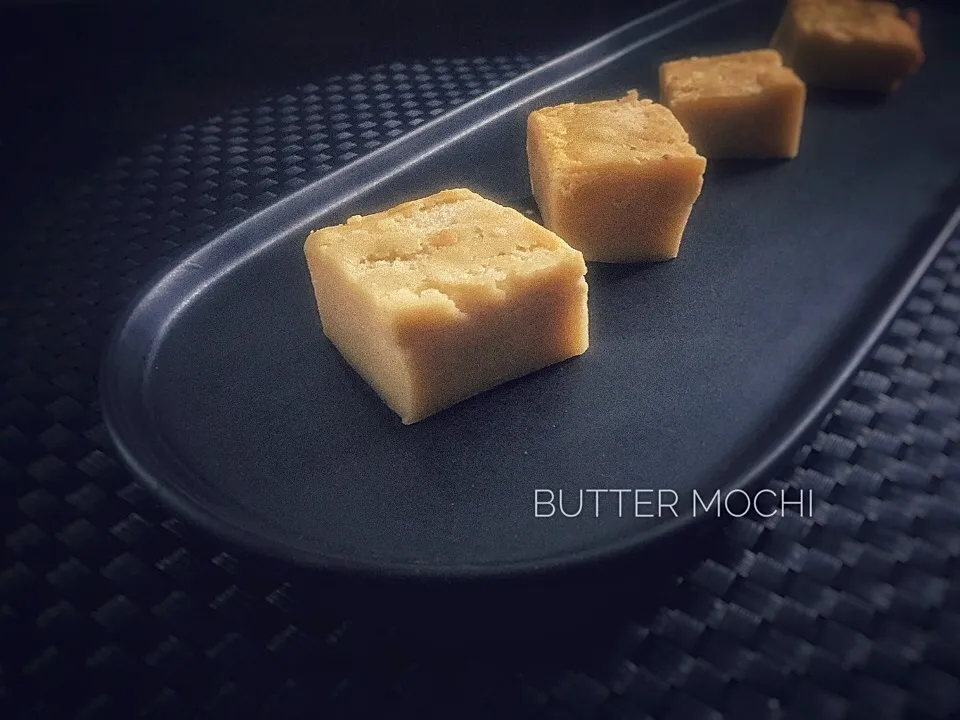 Snapdishの料理写真:Butter Mochi|Amby Cakesさん