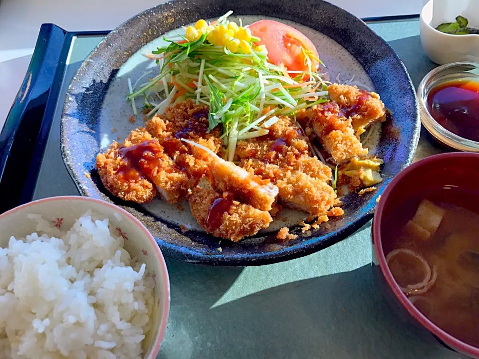 ヒレカツ定食|純さん