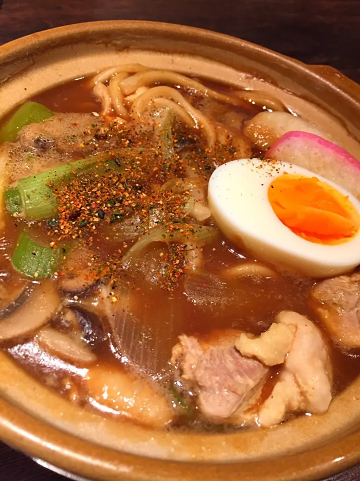 お土産の味噌煮込みうどん|あかねさん