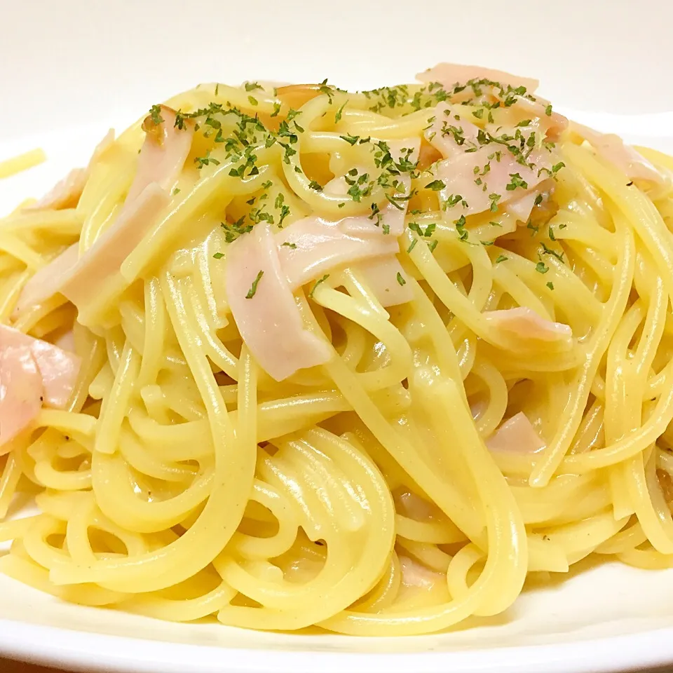 TTカルボナーラ…♪ #パスタ#カルボナーラ #男飯|@natural photo TTさん