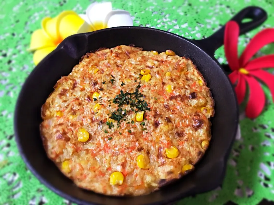 Snapdishの料理写真:カレー味人参芋もちチ〰ズイン💗|noeさん