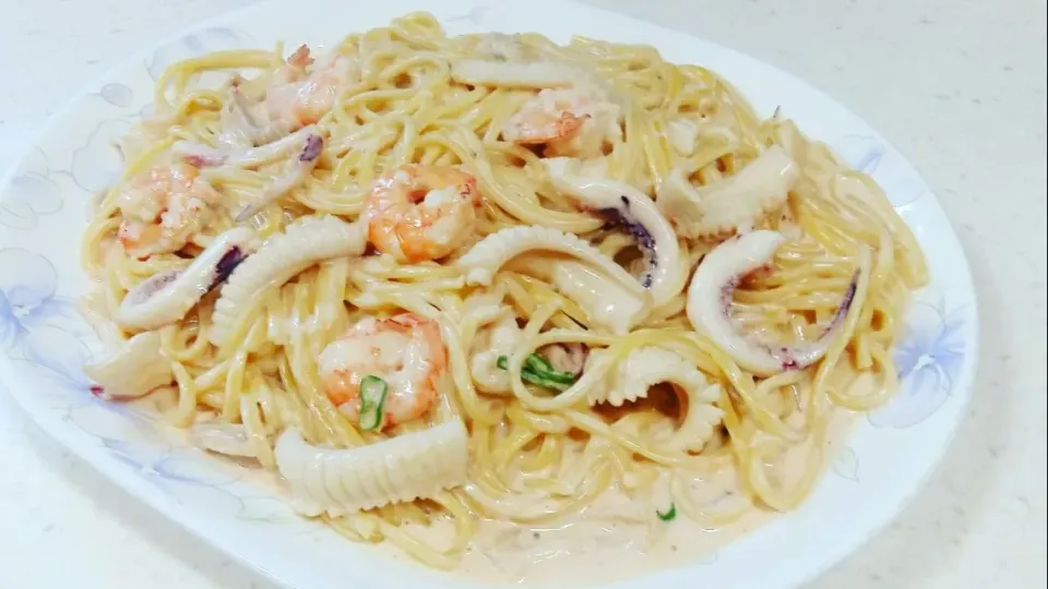 seafood pasta|steven z.y.さん