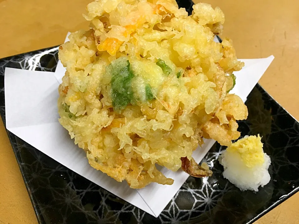 白えびかき揚げ|金髪店長さん