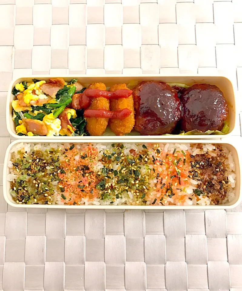 チーズインハンバーグ弁当|catseyesdayanさん