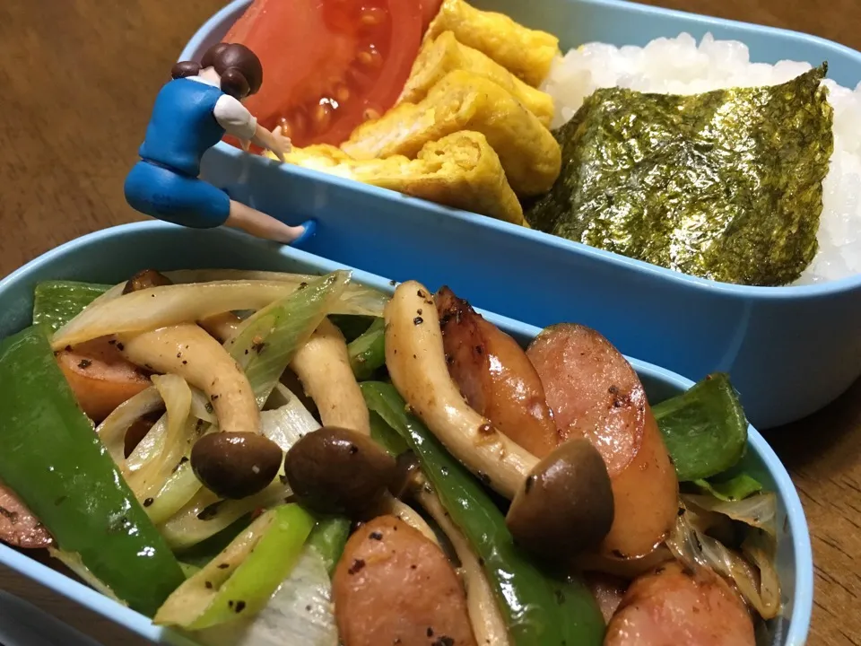 昨日のお弁当〜友達に弁当作ろうかな思わせたの地味に嬉しい(￣▽￣)|もっつぁさん