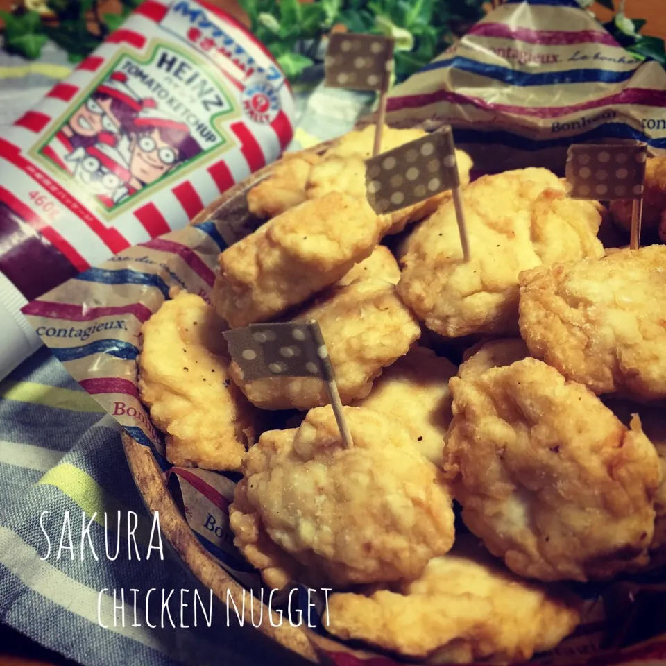 みったんさんの料理 お豆腐鶏胸肉のふんわりチキンナゲット❤︎|さくちんさん