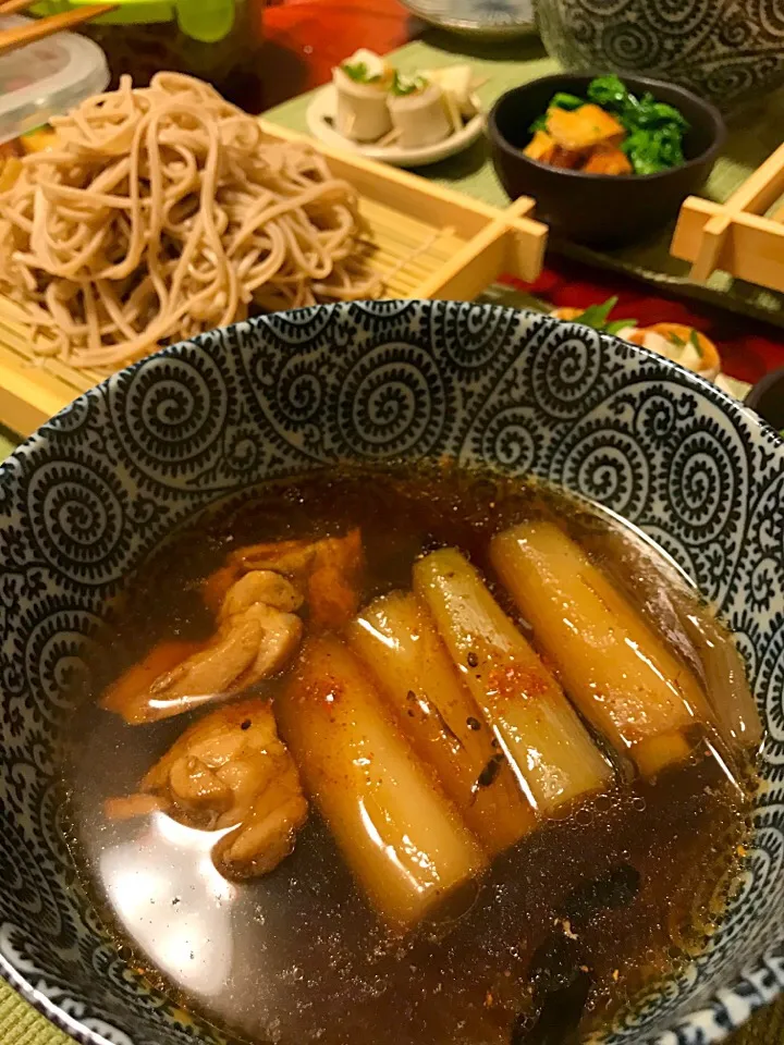 Snapdishの料理写真:節分蕎麦/鶏南蛮そば|Hiropanさん