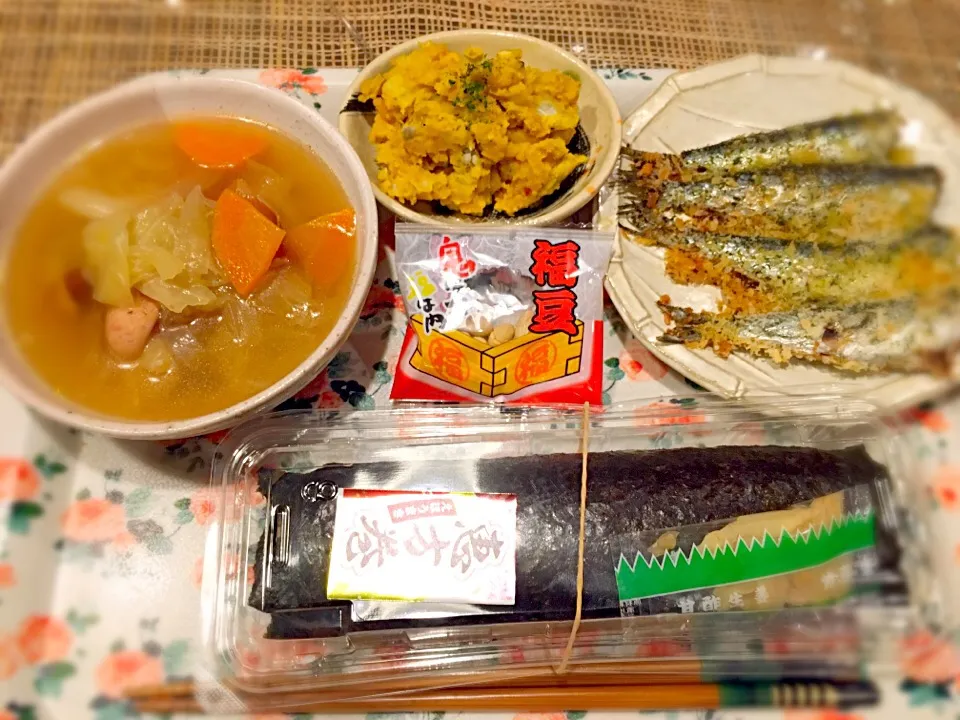 Snapdishの料理写真:節分の隔離ご飯😅|Himawariさん