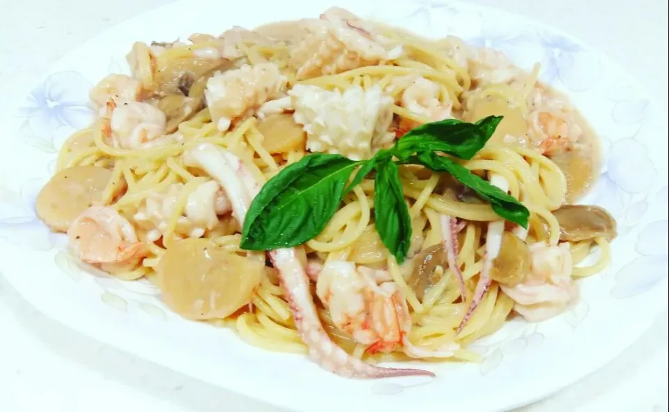 seafood pasta|steven z.y.さん