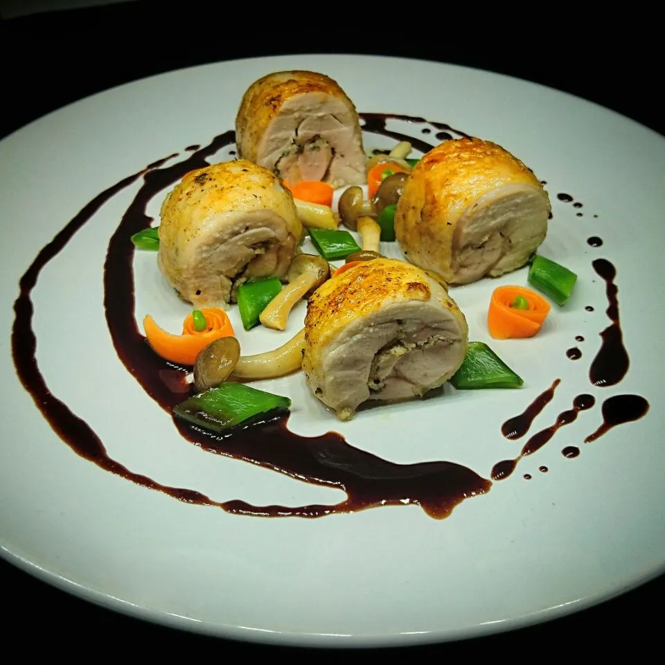 Sous vide Chicken Tight with Balsamic Glaze|suki chan duarteさん