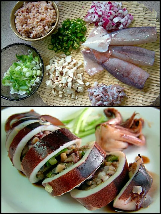 stuffed squid|steven z.y.さん