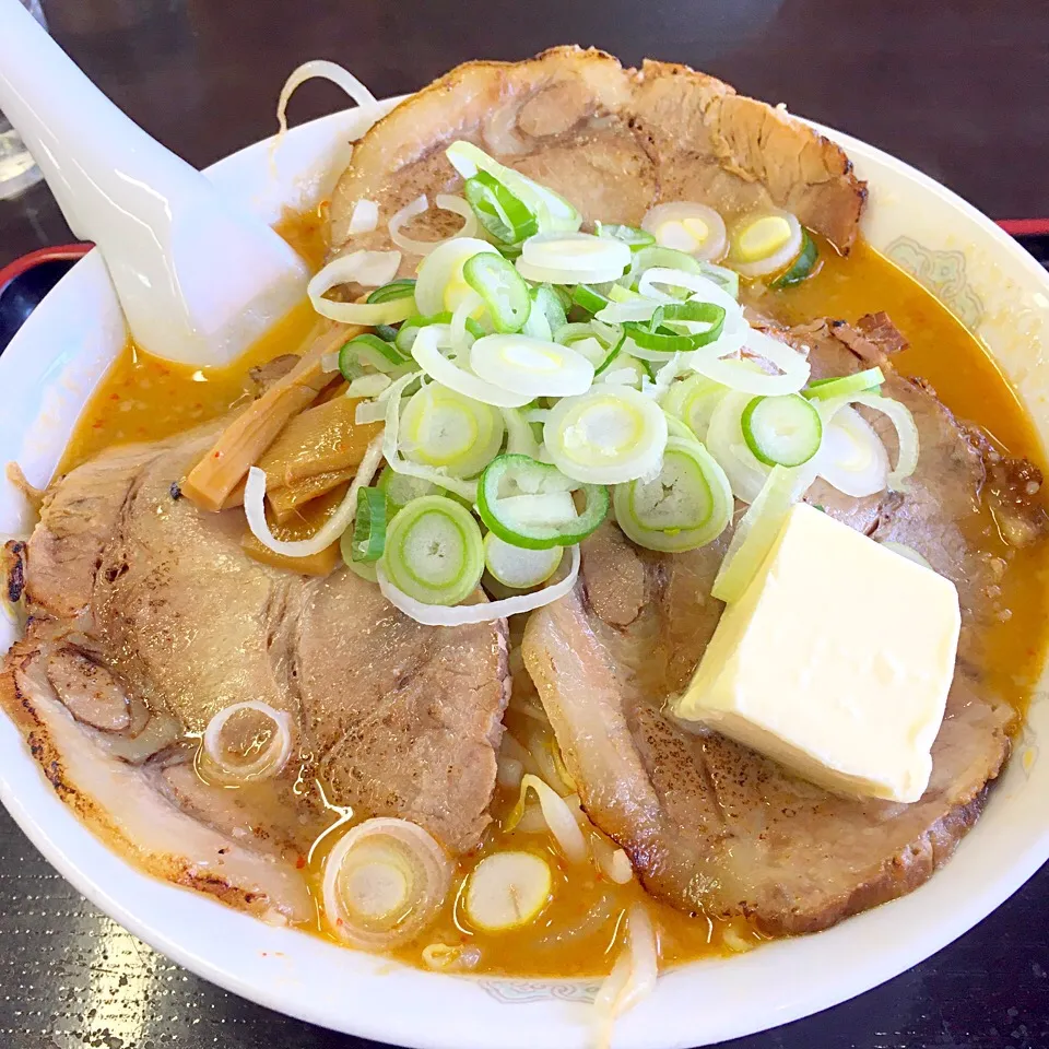 純輝 味噌バターチャーシュー麺|nanpuuさん