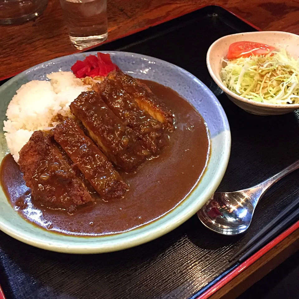 ロースとんかつカレー🍛*\(^o^)/*|すかラインさん