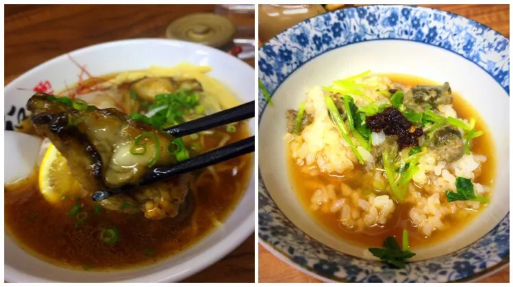 牡蠣醤油ラーメン牡蠣増し&牡蠣めし|がっし〜さん