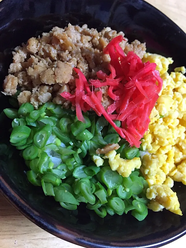 鶏そぼろ丼|kanamumamaさん