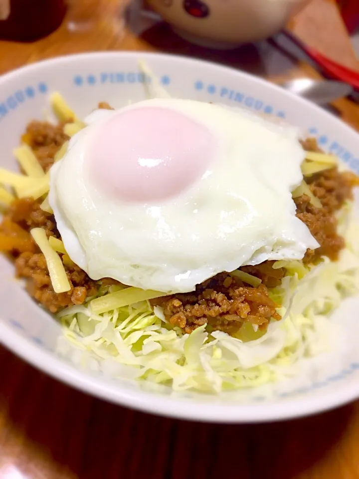 ハンバーグ風丼|あいちゃんさん