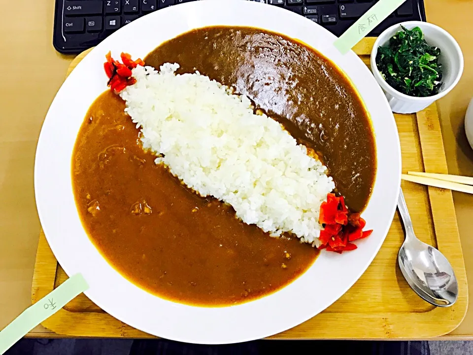 Snapdishの料理写真:サンプル二色カレー|崔鐘徳さん