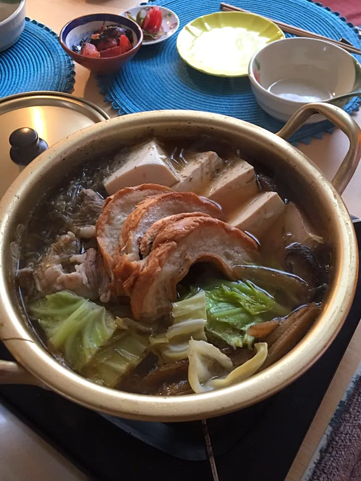 いしる鍋 ！冷蔵庫一掃&石川の食材で。|sayakaさん