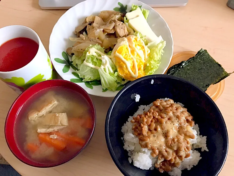 2月5日朝食兼昼食|ばぁさんさん