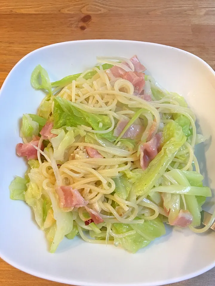 旦那のペペロンチーノ🍝|くーさんさん