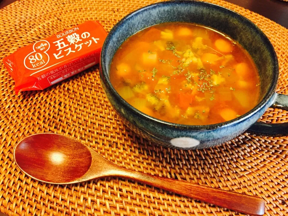 軽めランチ🍴ミネストローネ|nonchimさん