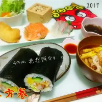 Snapdishの料理写真:恵方巻|Tomoさん