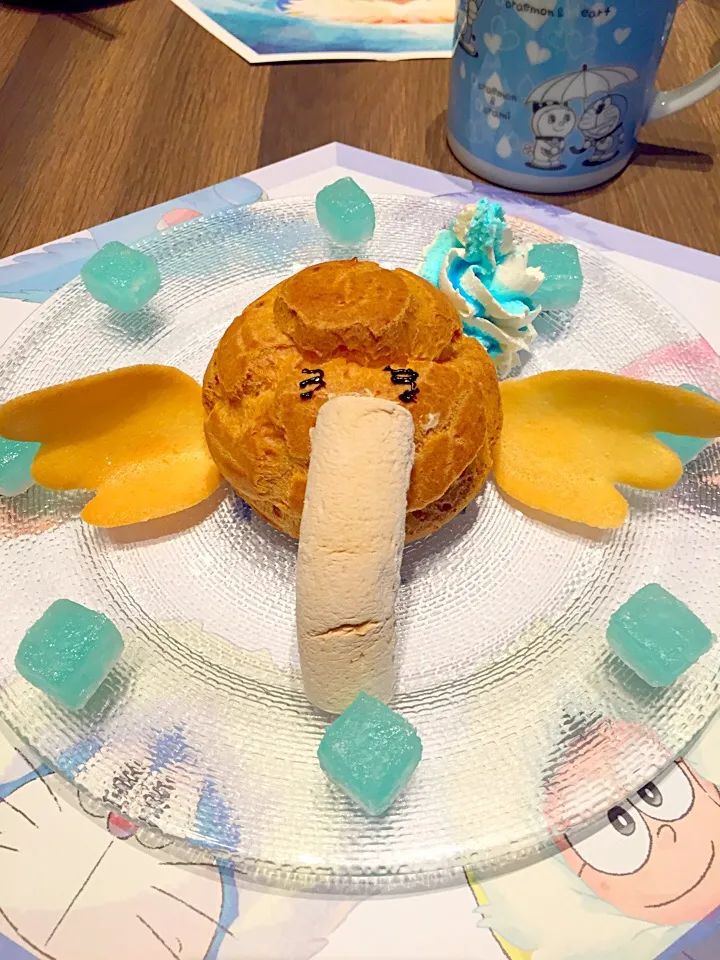 Snapdishの料理写真:パオパオシュークリーム|nooringoさん