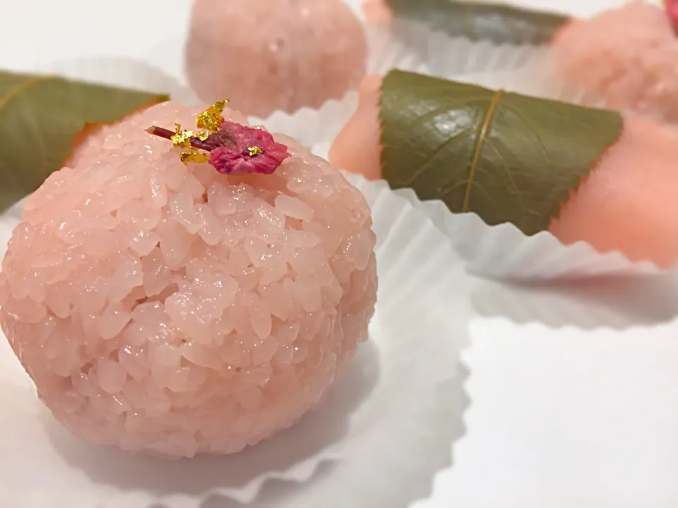 関東風と関西風の桜餅|まるくんさん