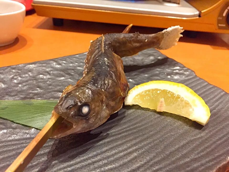 岩魚の囲炉裏焼き|簡 伸治さん