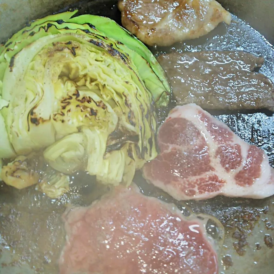 フライパンで焼肉😃|miimiさん