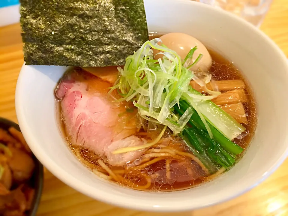 醤油拉麺+味玉|toshi,I🍴さん