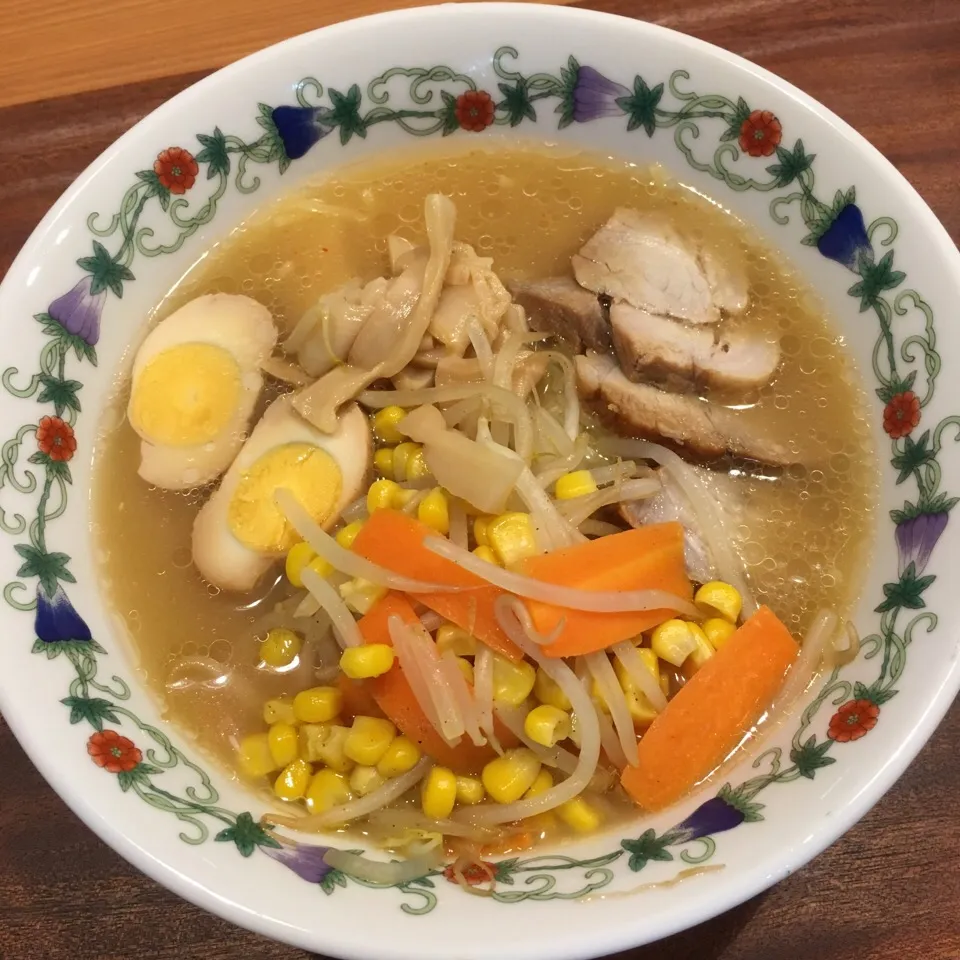 2017.2.6 晩御飯#味噌ラーメン|あっきーよさん