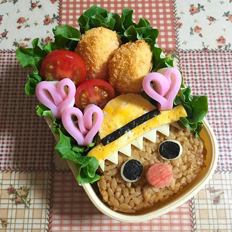 Snapdishの料理写真:ゴン太くん弁当🍱|＊ゆみしぼり＊さん