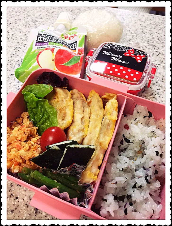 Snapdishの料理写真:今日の娘っちの お弁当|えみちさん