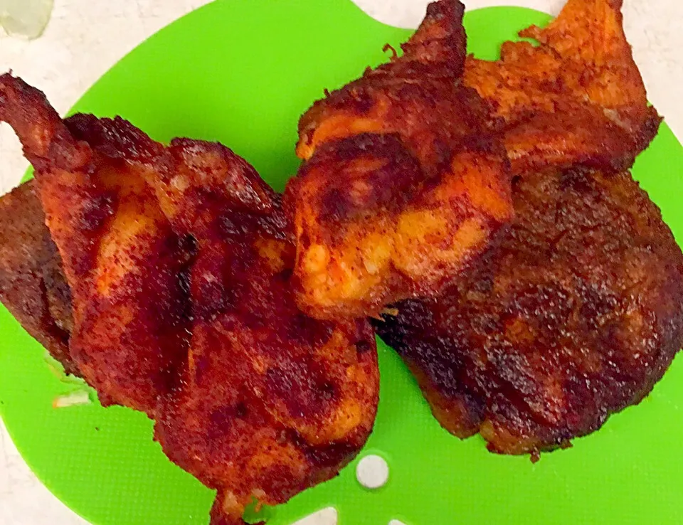 #sunshinegarlicpepperseasoning bottom round steak and boneless skinless chicken breast #homemade #goodeats|christl babcockさん