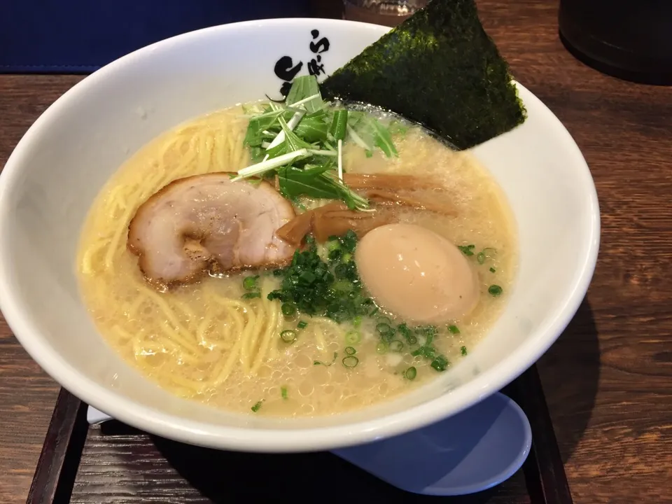 塩とんこつ・味たま（替え玉）🍜|まさとさん