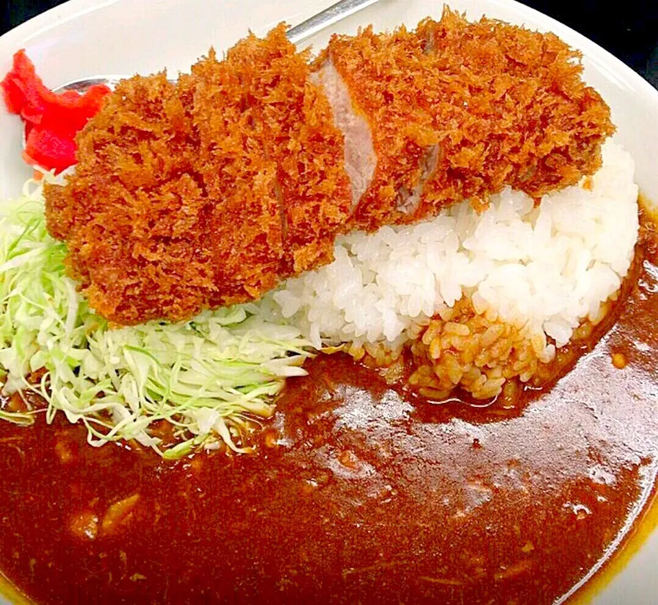 カツカレーでランチ|zeroweb_bossさん