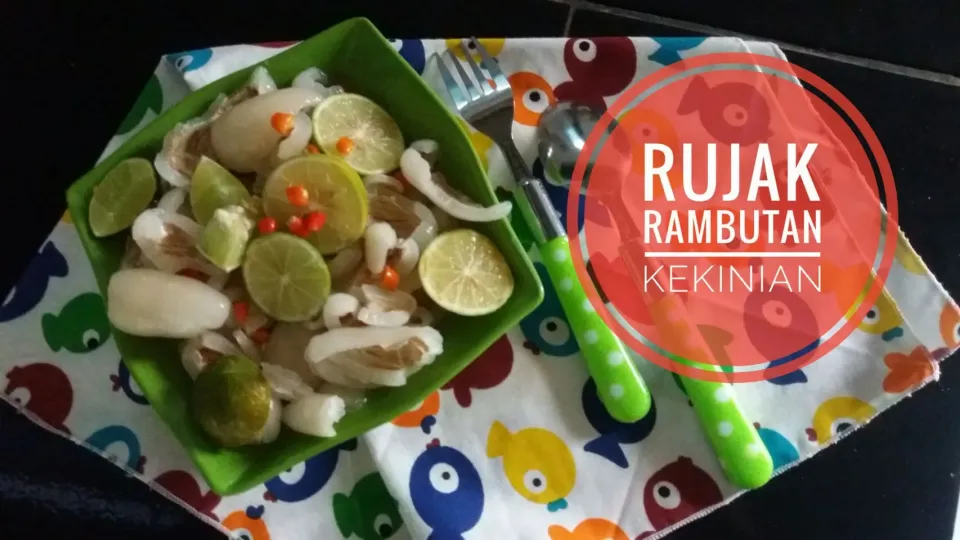 Snapdishの料理写真:Rujak Rambutan|Charisma Tri Wulandariさん