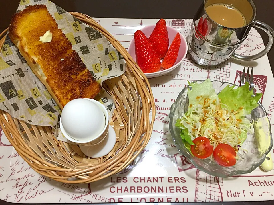 Snapdishの料理写真:#コメダ風モーニング|お豆さん