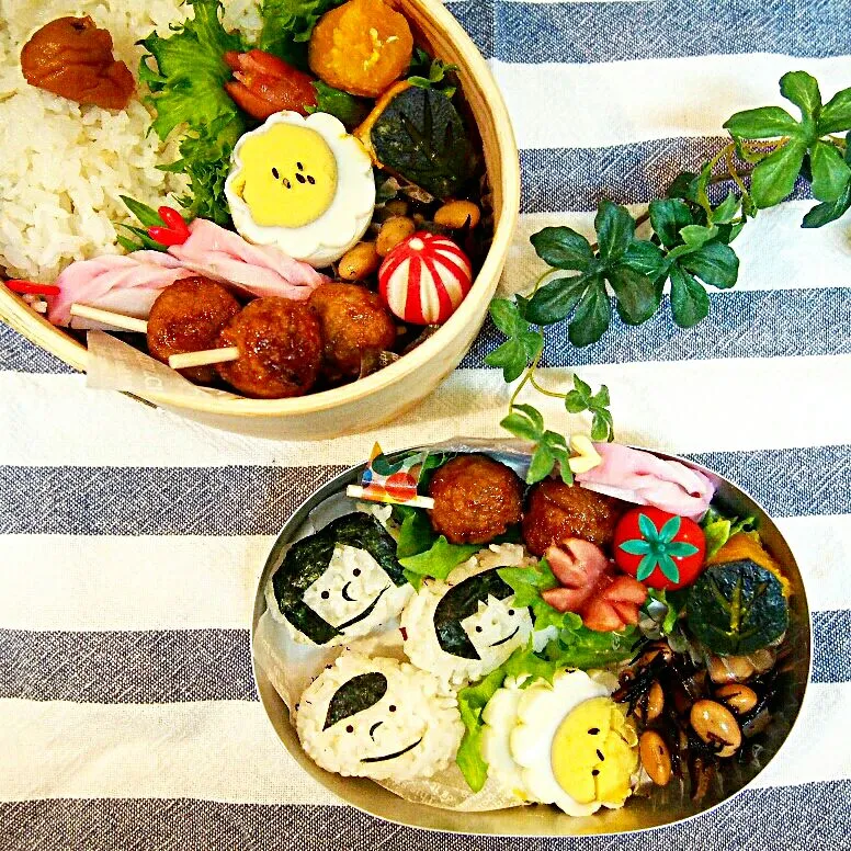 Snapdishの料理写真:#旦那弁当 #幼稚園弁当|yunyunさん