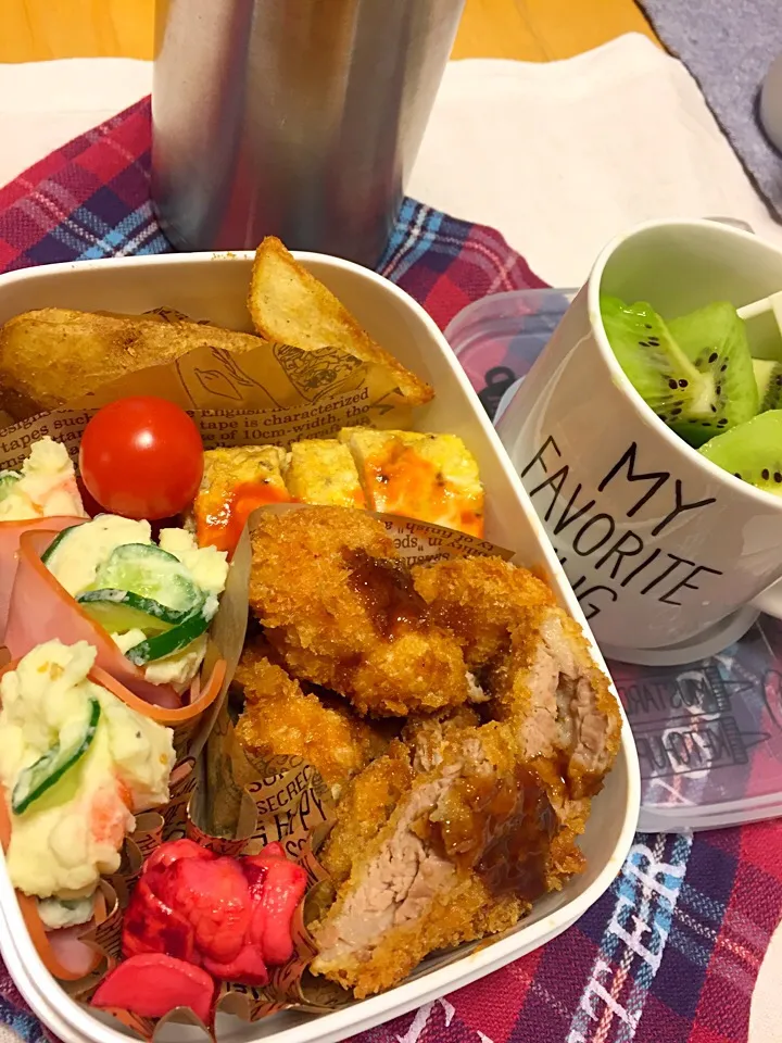 女子高生用 ミックスフライ弁当|riorieさん