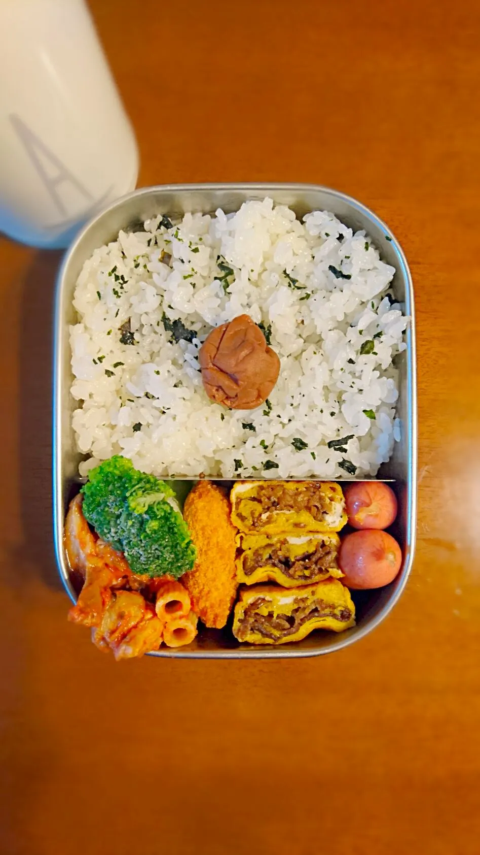 #ご飯多め #日の丸弁当|あきたさん