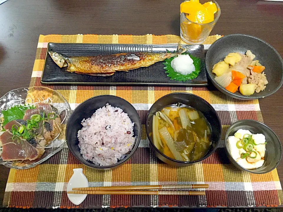 Snapdishの料理写真:魚定食⁉️|ひろ茶屋さん