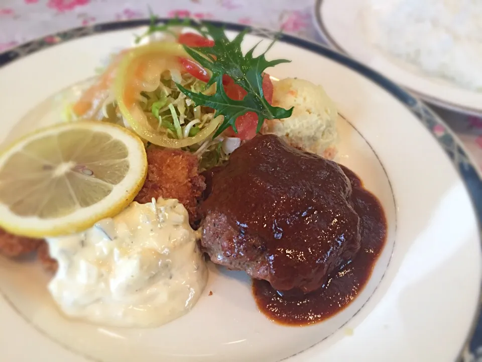 伊万里牛ハンバーグランチ|じゃむらんどさん