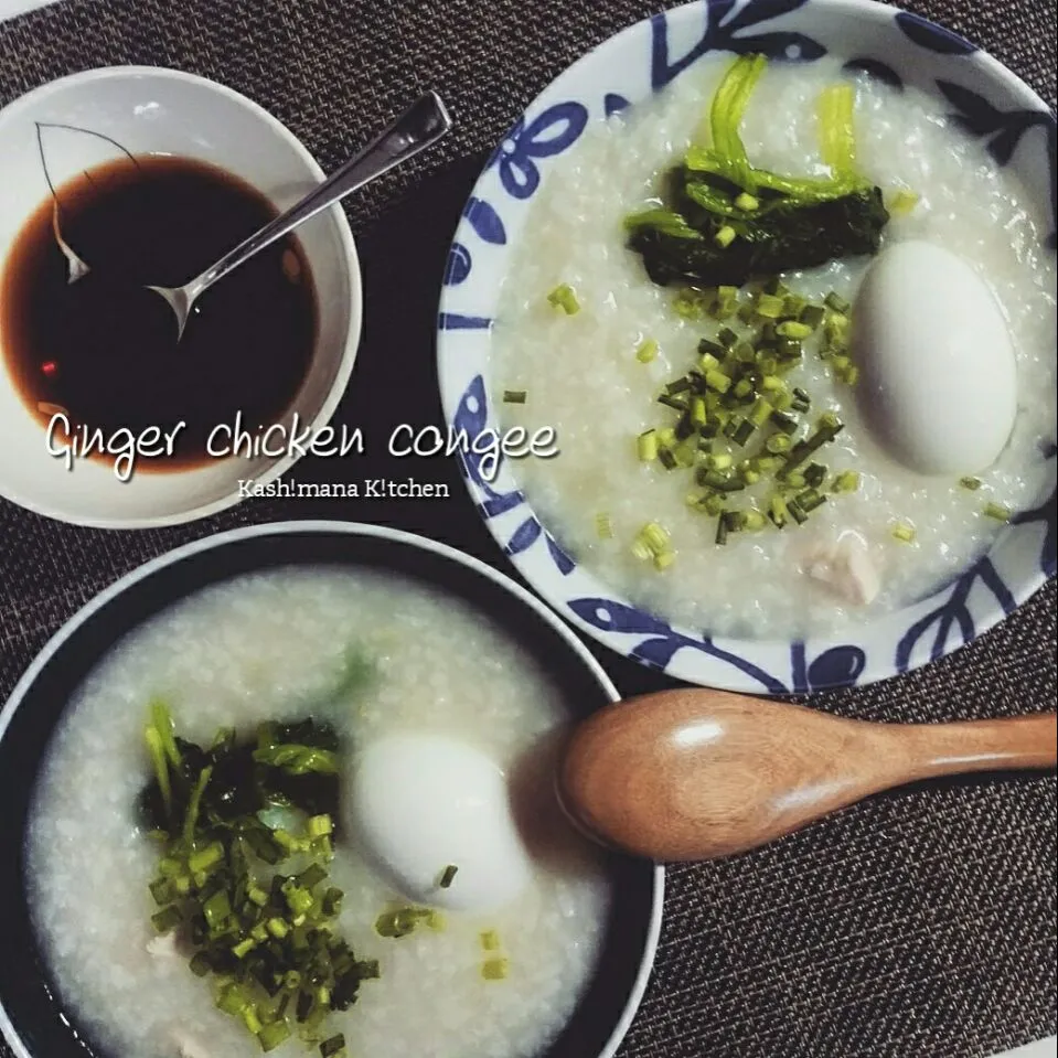 寒い朝は生姜と鶏肉のおかゆ🍜|Kashimanakitchenさん