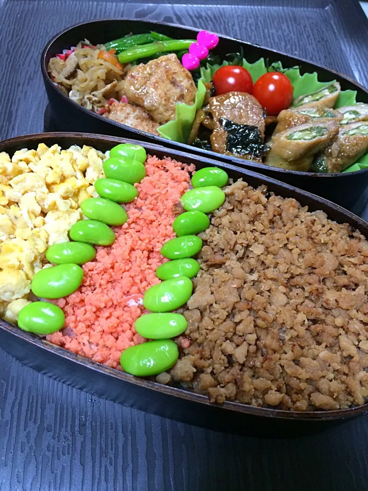 Snapdishの料理写真:リクエスト弁当🍴|なつきんぐさん