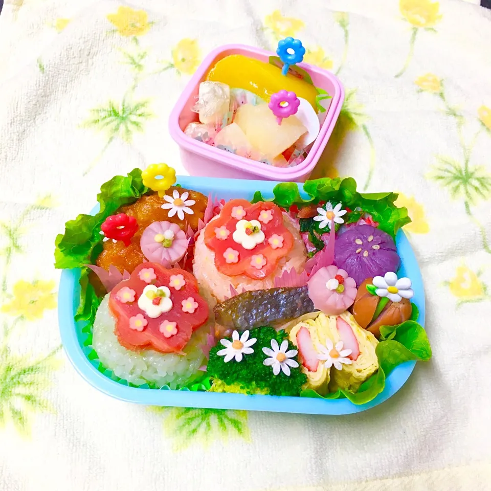 幼稚園のお弁当
#キャラ弁 #デコ弁 #お弁当|NRmamaさん